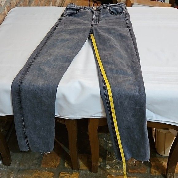 Zara Gray sun washed jeans size 26 X 29 - Picture 10 of 10